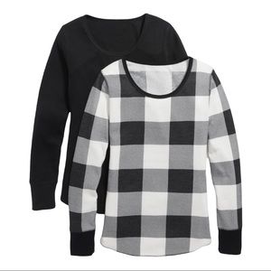 NEW Old Navy pajama shirts 2 pk